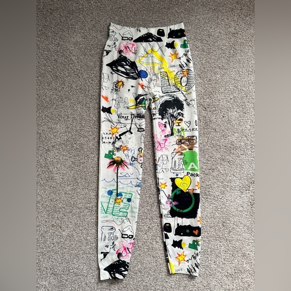 Wish Pants - Wish Colorful Graphic Print Leggings